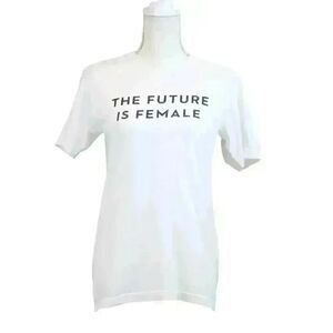Vintage American Apparel "The Future Is Female" Organic Cotton Tee – Size Medium